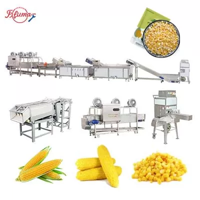 Industrial Complete Sweet Corn Processing Line Industrial Complete Sweet Corn Processing Line