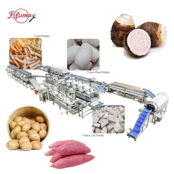 3-in-1 Taro Processing Line 3-in-1 Taro Processing Line